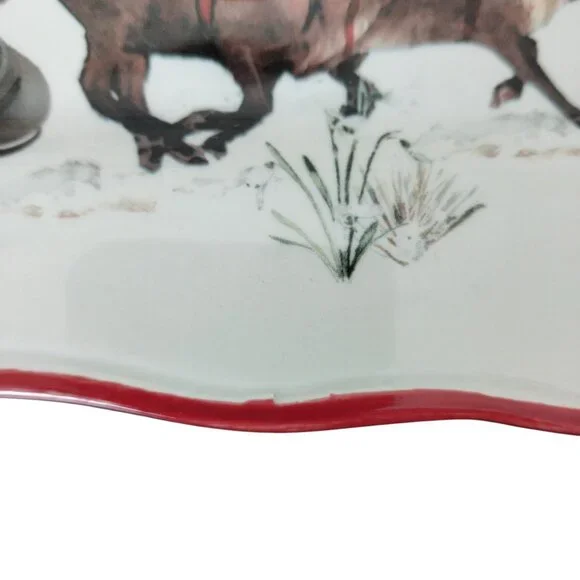 Better Homes And Gardens Heritage Collection Ceramic Platter Serving Tray Plate - Picture 5 of 10